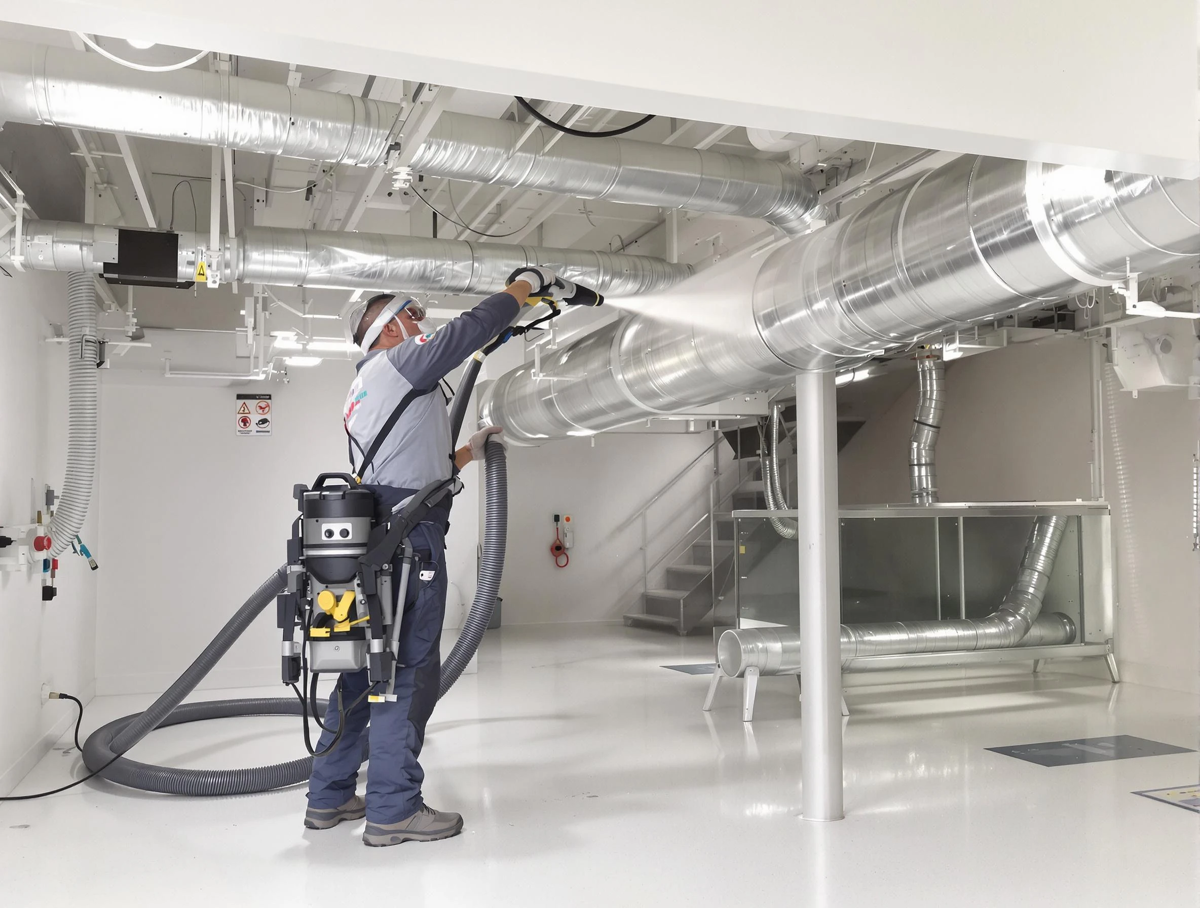Professional central duct cleaning by Collier Air Duct Cleaning in Collier