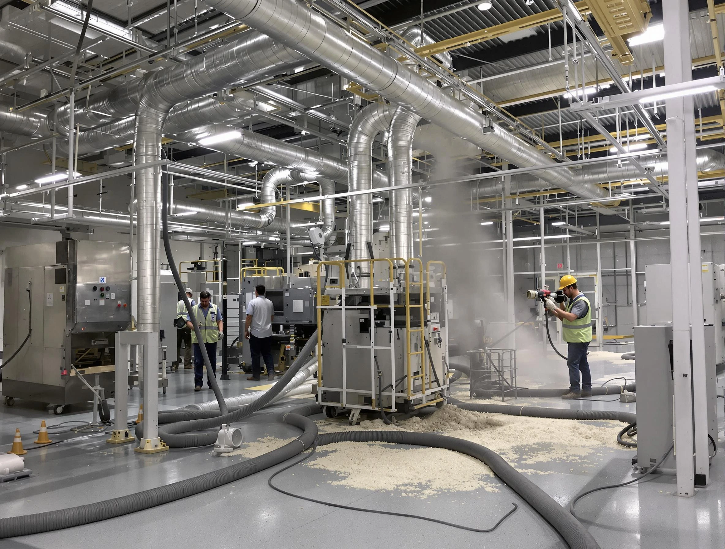 Heavy-duty industrial duct cleaning by Collier Air Duct Cleaning in Collier